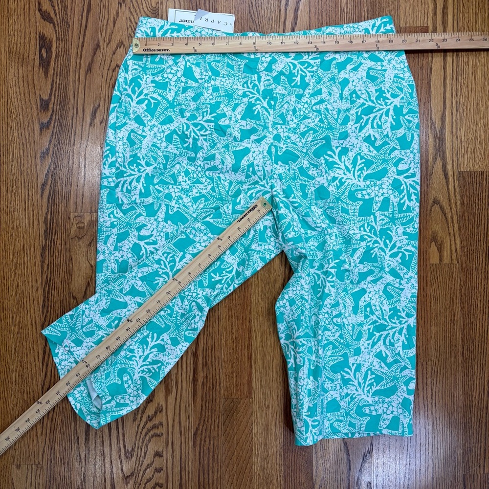 NWT Alfred Dunner Acapulco Capri Pants - Picture 5 of 6